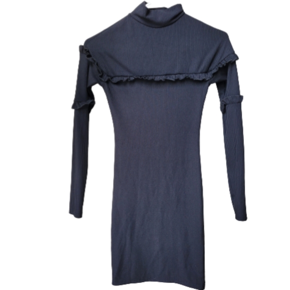 Fashion Union Ruffle Mini Dress Size 2 - Picture 1 of 12